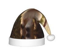 WZYCWB Cute baby goat Print Christmas Party Hat, Children's Class Activity Gift, Christmas Holiday Decoration Prop