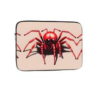 WZYCWB Cute little red spider 15 inch Laptop sleeve compatible with 10-17-inch laptops. A lightweight, portable, and stylish accessory.