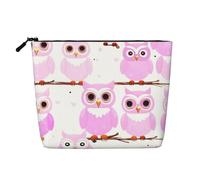 WZYCWB Cute owl Patterned cosmetic bag, travel cosmetic bag, multifunctional storage bag, storage for daily necessities