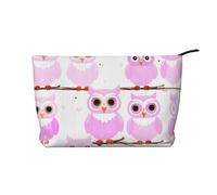 WZYCWB Cute owl Printed Travel Cosmetic Bag, Perfect for Business Trips and Vacations.