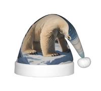 WZYCWB Cute polar bear Patterned Christmas Party Hat, Children's Class Activity Gift, Christmas Holiday Decoration Prop