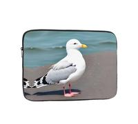 WZYCWB Cute seagull 15 inch Laptop sleeve compatible with 10-17-inch laptops. A lightweight, portable, and stylish accessory.
