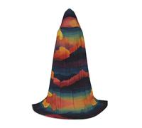 WZYCWB dawn S Patterned Hooded Cape Cosplay Costume - Holiday Party Costume Props