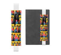 WZYCWB different colored dogs Diary pencil pouches, PVC pen holders and pen holders with elastic bands, and bookmarks are the best gift choices., White, One Size