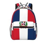 WZYCWB Dominican Republic Casual Backpack, 11.4x15.7x7.8 Inch, Laptop Backpack for Travel Hiking Business Camping Gym