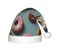 WZYCWB Donuts are cute Patterned Christmas Party Hat, Children's Class Activity Gift, Christmas Holiday Decoration Prop