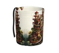 WZYCWB Dream Castle Hanging car Trash can is Suitable for Many Types of Cars. It is Practical and Convenient, and is Simply The Perfect Partner for Driving.