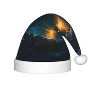 WZYCWB Dream Core Wave Patterned Christmas Party Hat, Children's Class Activity Gift, Christmas Holiday Decoration Prop