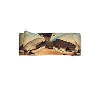 WZYCWB Dreaming of the Pyramids of Khufu Bow Headband Children Elastic Bow Hair Accessories 0-6 Months Hair Bows for Newborns Infants Toddlers