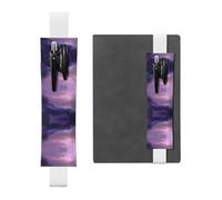 WZYCWB Dreamy lavender purple sea Diary pencil pouches, PVC pen holders and pen holders with elastic bands, and bookmarks are the best gift choices.