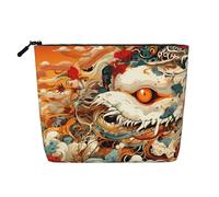 WZYCWB eccentric person Patterned cosmetic bag, travel cosmetic bag, multifunctional storage bag, storage for daily necessities