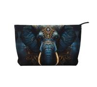 WZYCWB Eerie Elephant Printed Cosmetic Storage Bag, Perfect for Business Trips and Travel.
