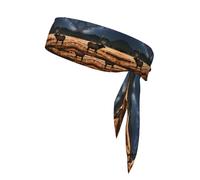 WZYCWB Elk in The Meadow Printed Sports Headband, Men's and Women's Headscarf for Playing Ball, Morning Jogging, Outdoor Sports