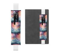 WZYCWB Fantasy Paradise Space Diary pencil pouches, PVC pen holders and pen holders with elastic bands, and bookmarks are the best gift choices., White, One Size
