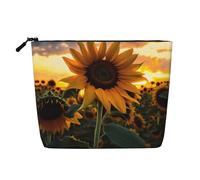 WZYCWB Farm Sunflower Patterned cosmetic bag, travel cosmetic bag, multifunctional storage bag, storage for daily necessities