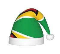 WZYCWB Flag of Guyana New Year Party Children's Hat, Christmas Event Stage Performance Holiday Party Scene Children's Fashion Christmas Hat