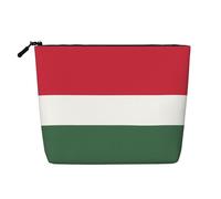 WZYCWB Flag of Hungary Patterned cosmetic bag, travel cosmetic bag, multifunctional storage bag, storage for daily necessities