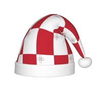 WZYCWB Flag of Malta New Year Party Children's Hat, Christmas Event Stage Performance Holiday Party Scene Children's Fashion Christmas Hat