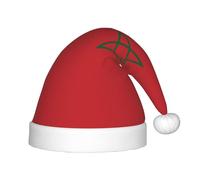WZYCWB Flag of Morocco New Year Party Children's Hat, Christmas Event Stage Performance Holiday Party Scene Children's Fashion Christmas Hat