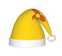 WZYCWB Flag of New Mexico Patterns Fun Christmas Party Hat, Class Party Activity Holiday Christmas Decoration Hat