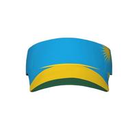 WZYCWB Flag of Rwanda Top hat - Adjustable Hollow Design, Suitable for Golf, Baseball, Daily Leisure and Outdoor Sun Protection Black