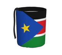 WZYCWB Flag of South Sudan Hanging car Trash can is Suitable for Many Types of Cars. It is Practical and Convenient, and is Simply The Perfect Partner for Driving.