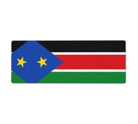 WZYCWB Flag of South Sudan mouse pad 11.8x31.5 in Gaming mouse pad suitable for laptops and office environments