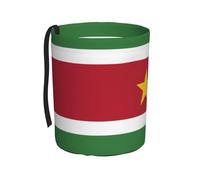 WZYCWB Flag of Suriname Hanging car Trash can is Suitable for Many Types of Cars. It is Practical and Convenient, and is Simply The Perfect Partner for Driving.