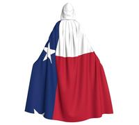 WZYCWB Flag of Texas Halloween hooded cloak, unisex fashion cloak suitable for Halloween cosplay party