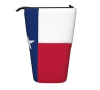 WZYCWB Flag of Texas Retractable Storage Container for Pen Holders, Makeup Brush Holders, or Coin Drawstring Bags.