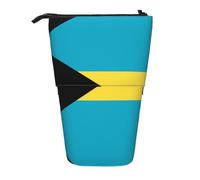 WZYCWB Flag of The Bahamas Retractable Storage Container for Pen Holders, Makeup Brush Holders, or Coin Drawstring Bags.