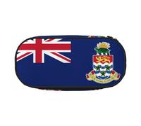 WZYCWB Flag of The Cayman Islands Large Capacity Pencil Bag - Multifunctional Storage Box, Portable and Durable Pencil Bag for Office and School Supplies