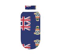 WZYCWB Flag of the Cayman Islands Printed swaddle blanket set + cute headband, baby swaddle blanket after bath