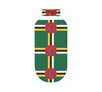 WZYCWB Flag of the Commonwealth of Dominica Patterned Baby Swaddle Blanket, Newborn Swaddle Cover Set