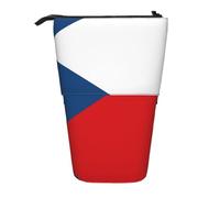 WZYCWB Flag of The Czech Republic Printed Retractable Pen Holder for Dorm or Office use.