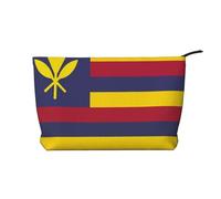 WZYCWB Flag of The Kingdom of Hawaii Printed Travel Cosmetic Bag, Perfect for Business Trips and Vacations.