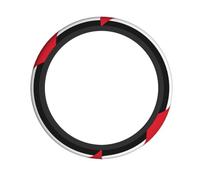 WZYCWB Flag of the State of Palestine Steering wheel cover - Skin-friendly and soft material, sweat-absorbing and breathable design, non-slip and wear-resistant