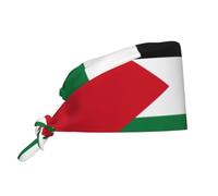 WZYCWB Flag of The State of Palestine Sweat-Absorbent and Breathable Work hat - Suitable for Construction Sites/Gardening/Outdoor Work Black