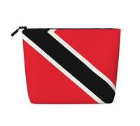 WZYCWB Flag of Trinidad and Tobago Patterned cosmetic bag, travel cosmetic bag, multifunctional storage bag, storage for daily necessities