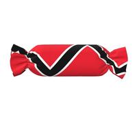 WZYCWB Flag of Trinidad and Tobago Patterned Cylindrical Pillows are Perfect for Long-haul Flights, naps at The Office, and Relaxation at Home.