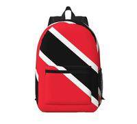 WZYCWB Flag of Trinidad and Tobago Printed backpack with pockets - suitable for work, business trips, travel, sports
