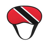 WZYCWB Flag of Trinidad and Tobago Printed Sleeping Eye mask, Full Coverage, relieves Eye Fatigue