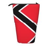 WZYCWB Flag of Trinidad and Tobago Retractable Storage Container for Pen Holders, Makeup Brush Holders, or Coin Drawstring Bags.