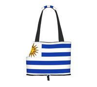 WZYCWB Flag of Uruguay Lightweight travel bag for cats & breathable small dog shoulder bag for easy portability