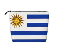WZYCWB Flag of Uruguay Patterned cosmetic bag, travel cosmetic bag, multifunctional storage bag, storage for daily necessities