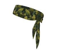 WZYCWB Flourishing ferns Pattern sports headband for badminton, mountain climbing and cycling sweat-absorbing headband