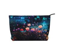 WZYCWB Flowers at The River Printed Travel Cosmetic Bag, Perfect for Business Trips and Vacations.