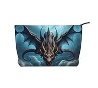 WZYCWB Flying Dragon Patterned Toiletry Storage Bag, Essential for organizing Cosmetics and Skincare Products.