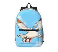 WZYCWB Flying Seagulls Printed backpack with pockets - suitable for work, business trips, travel, sports