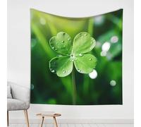 WZYCWB four-leaf clover Printing decorative tapestry, suitable for wall decoration in living rooms and bedrooms